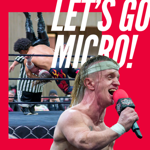 mwfwrestlers's tweet photo. We are the OG Micro - littler and badder than ever! When we take the ring (or the mic) you know it's about to be a good time. π
Comment and tell us how long you've been a Micro fan! #LetsGoMicro https://t.co/iwl1MOBas7