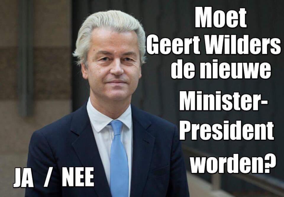 Moet #Wilders de nieuwe Minister President worden?