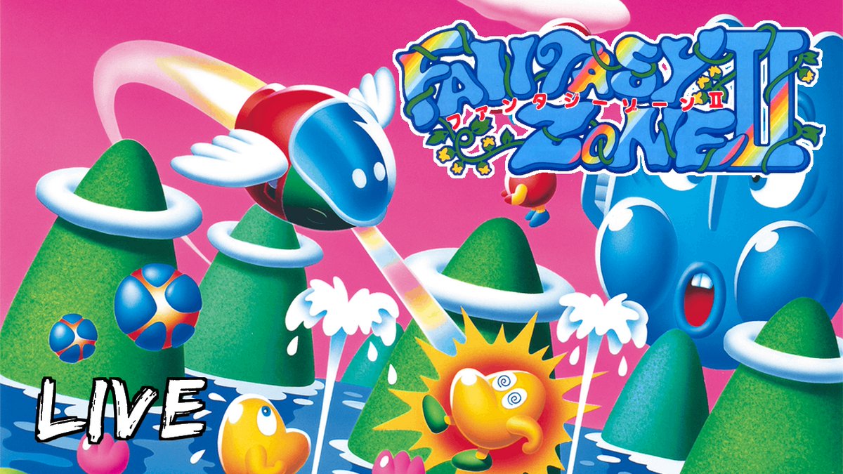 segaretrobr's tweet photo. Hoje às 21h teremos live de Fantasy Zone II do Master System, comemorando o 35º aniversário do jogo! Não perca! 😁
https://t.co/505bnqYX74
#fantasyzone2 #fantasyzone #opaopa #mastersystem #sega https://t.co/a837wJmABS