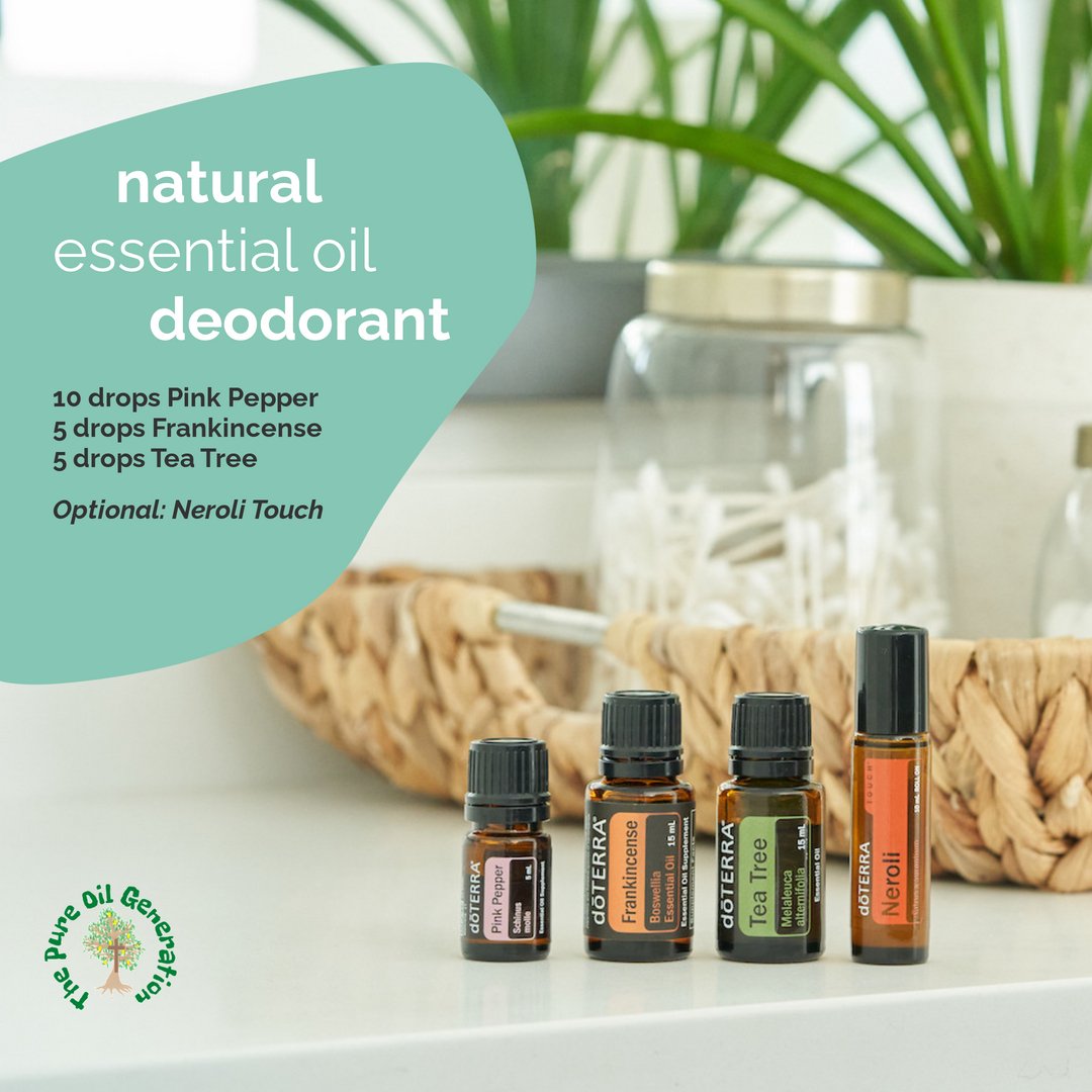 Pureoilgen's tweet photo. #DIYRECIPE: Mix &amp; pour them into a recycled essential oil bottle, and apply.
We've been making our own deodorant for years and love it!! ❤️
New customers click here: https://t.co/X4ODAu4Rvk
#doterraessentialoil #pureoilgeneration #ichoosedoterra #deodorant #naturaldeodorant https://t.co/6fioVBzm9k