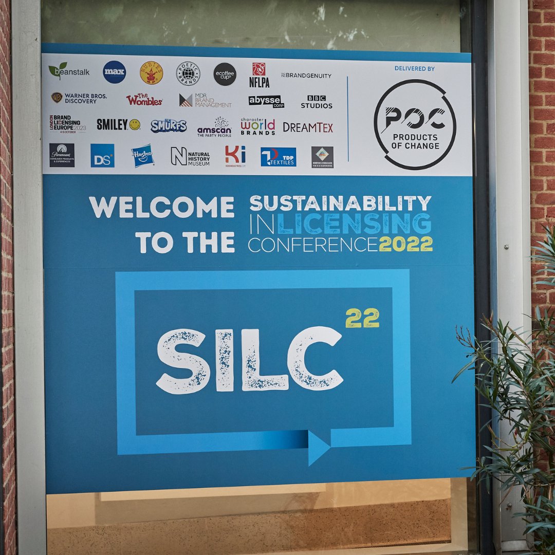 BeanstalkGroup's tweet photo. Great to attend the Sustainability in Licensing Conference this week as proud sponsors!

Thank you @products_change for continuing to drive positive change in the licensing industry! https://t.co/7uwy8PFJAr