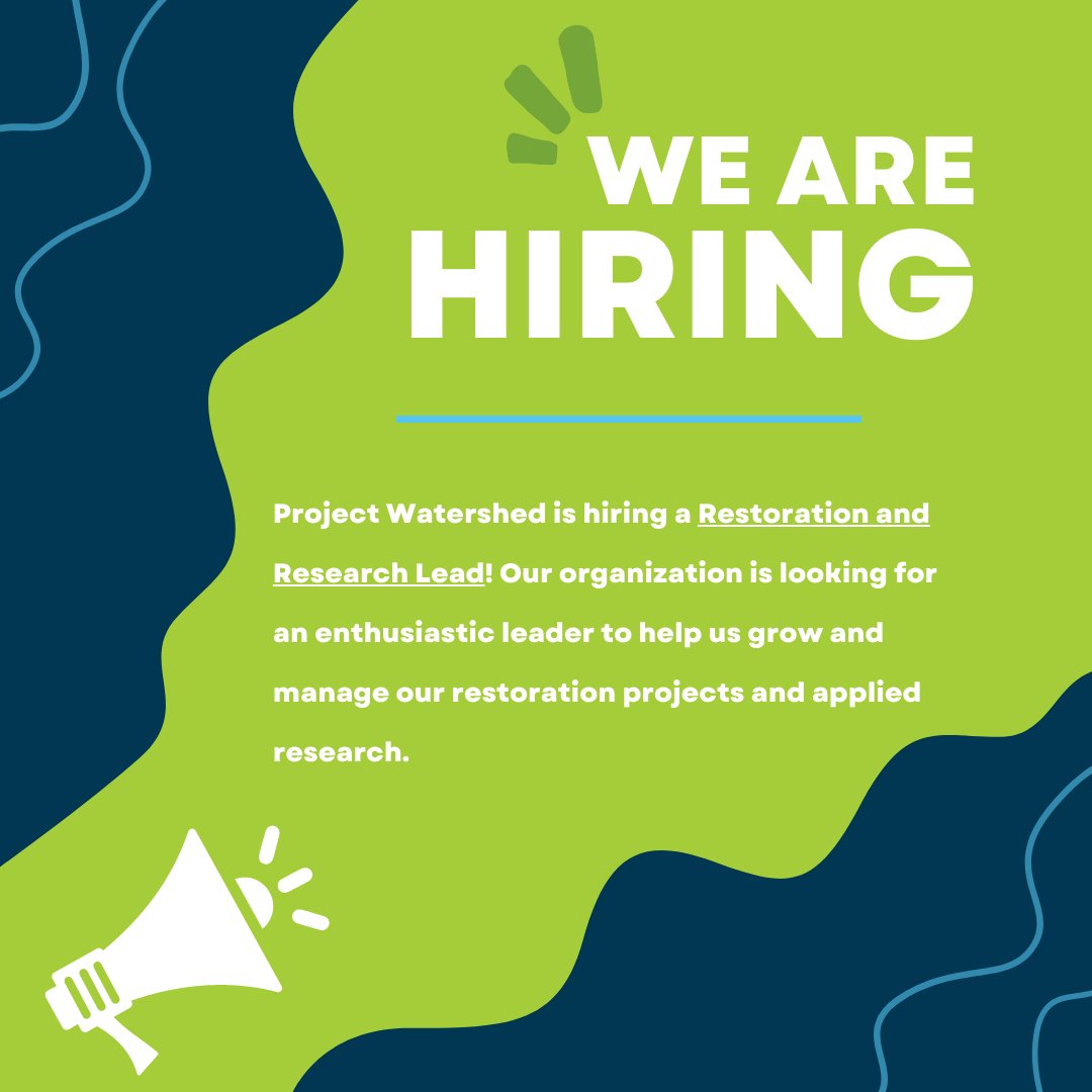 cvpws's tweet photo. Come work with us! https://t.co/1PBtHzxU5I

#Hiring #research #restoration #comoxvalley https://t.co/bxeswgOwXD