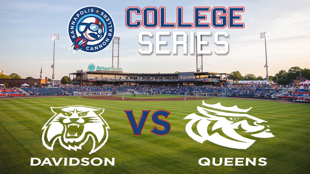We've got some fall ball coming to Atrium Health Ballpark! Davidson will be taking on Queens on Sunday, October 30th at Noon. Admission is free and our concession stand will be open!