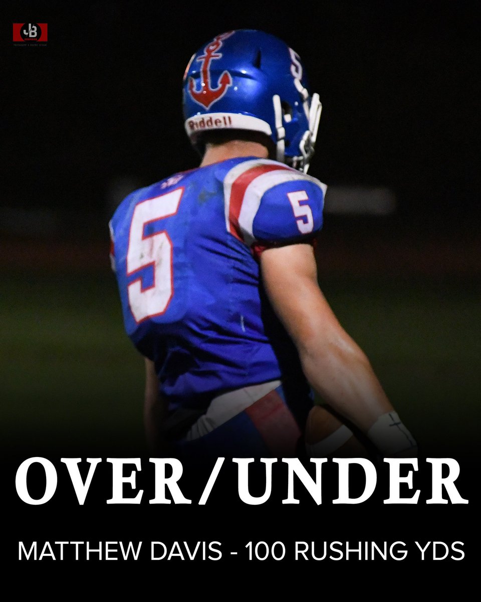 Over Under 100 rushing yards for Matthew Davis??