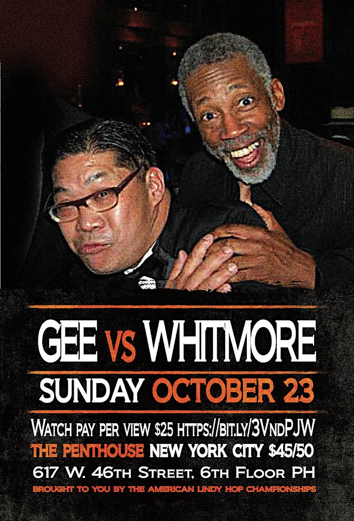 GeorgeGeeSwings's tweet photo. @ALHCLindyHop Battle of The #BigBands Return Oct 23rd NYC with #GeorgeGee &amp; #ChesterWhitmore #Livestream available for worldwide audience! - https://t.co/6pqW1j6gIk https://t.co/PE9q5dAnYG