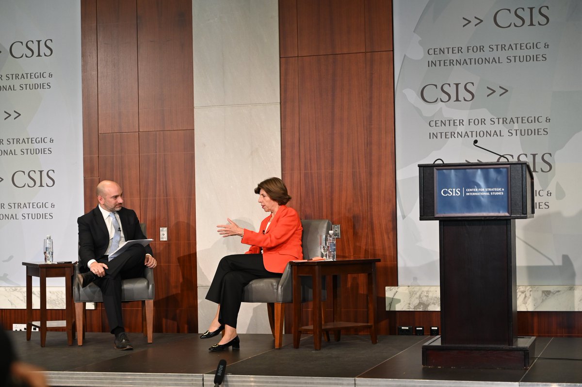 .@MinColonna at @CSIS : '@NATO is and will continue to be the cornerstone of our collective defense. A stronger @NATO is good for Europe, just as a stronger #Europe is good for NATO.'