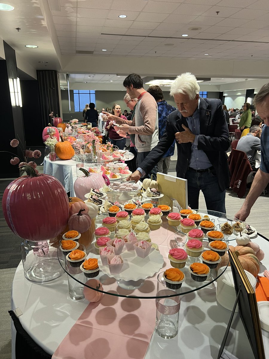 MSUStaffSenate's tweet photo. The Breast Cancer Awareness Luncheon was a huge success! Thank you to all who attended and to Teri Trickey and her team for providing a delicious meal and beautiful presentation. 🐻💕#MissouriState #GoMaroon #BreastCancerAwarenessMonth https://t.co/C9vsuoAtzc
