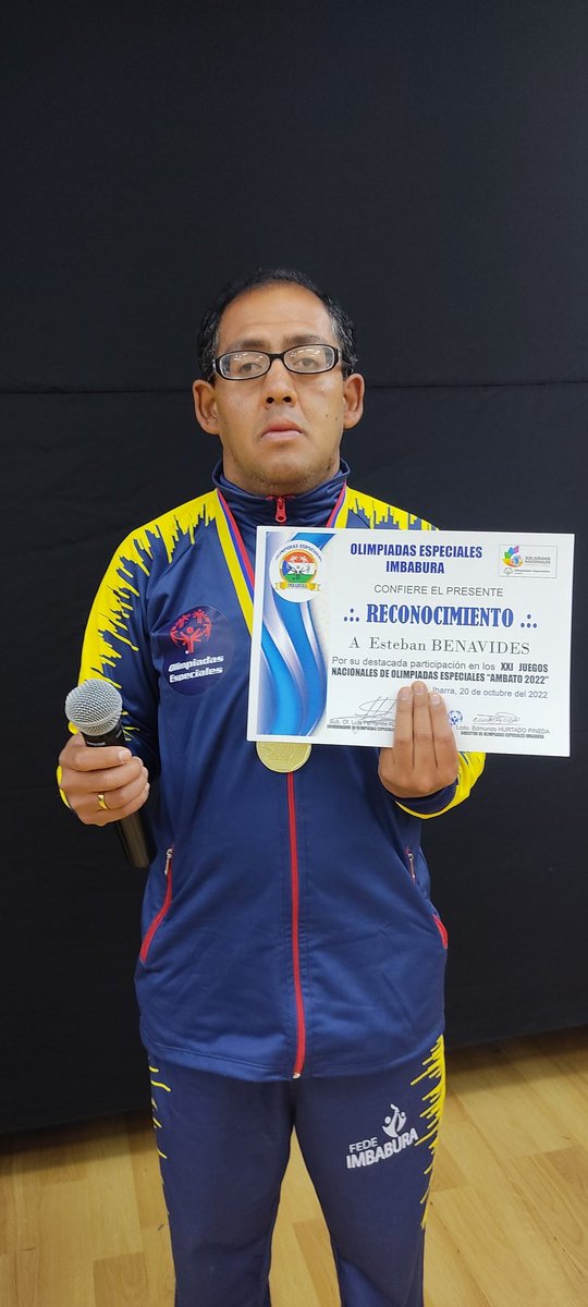 utvenlinea's tweet photo. Destacada participación de los jóvenes deportistas #Imbabureños en los Juegos Nacionales de Olimpiadas Especiales #Ambato2022
#EstebanBenavides
#LuisLovato
#RosaDelCarmenPerengues
#JennyPotosi
#ClubDelDeporteAdaptadoParaPersonasConDiscapacidadIntelectual #CIACI
@Carol2ov https://t.co/8bxYWyGMyp