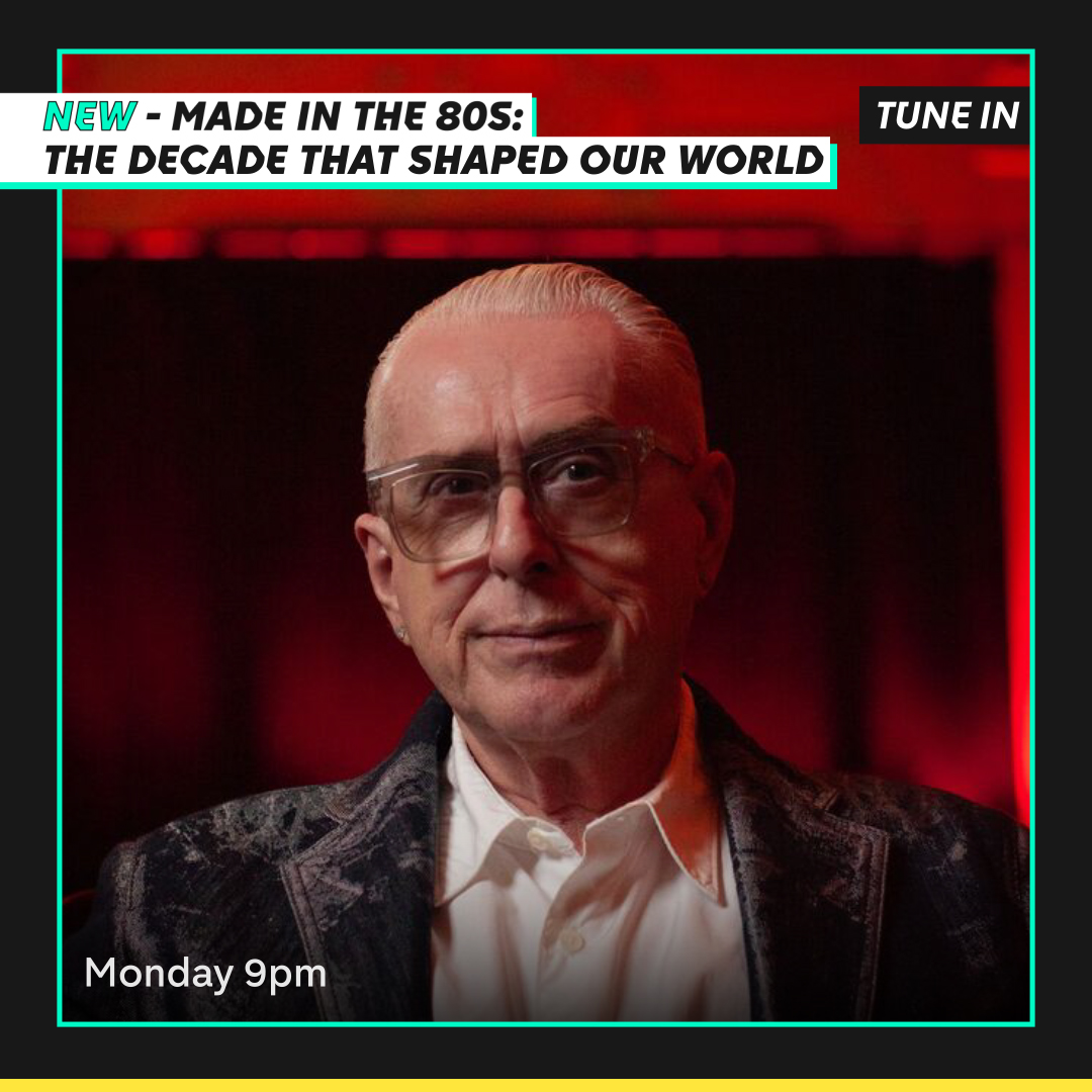 Channel4's tweet photo. 📺 1980s Britain was iconic, revolutionary and laid the foundations for the world we live in today.
Watch Made in the 80s: The Decade That Shaped Our World Monday at 9pm
Tag: @mrhollyjohnson
#TruthAndDare  
 #MadeInThe80s https://t.co/y5LkG23S66