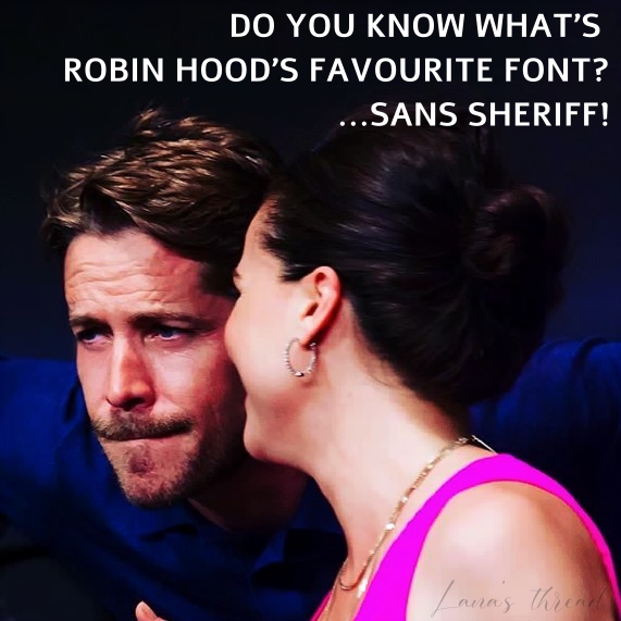 lanasthread's tweet photo. ...Sans Sheriff... 😂🤣🏹
@sean_m_maguire @LanaParrilla 
#seanmaguire #lanaparrilla #robinandregina #outlawqueen #outlawqueenedit #seana #meme #laughter #laughteristhebestmedicine #laughterisgoodforthesoul #memes #ouat #onceuponatime #robinhood #sanssheriff #jokes https://t.co/1Wkr1GEq8s