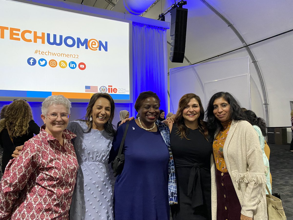 Great attending TechWomen 10th Anniversary ! @AnarSimpson @ericalockheimer @kikoltdcom @Atayeshe @UNFPAInnovation @UNFPA @SalimaBhimani1