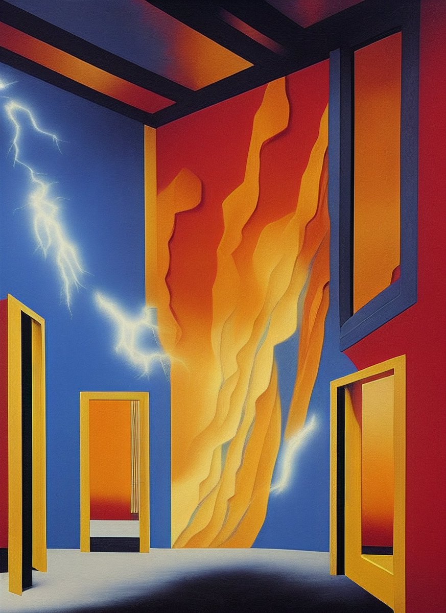 thunderstorm of feelings ⛈️ 🔴