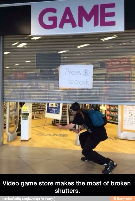 kellyjeantaylor's tweet image. It&apos;s great when stores have a sense of humor and can get customers involved in their shenanigans! I love this!
 #VideoGameFun #VideoGames #GameStores  
buff.ly/3CHNu1E