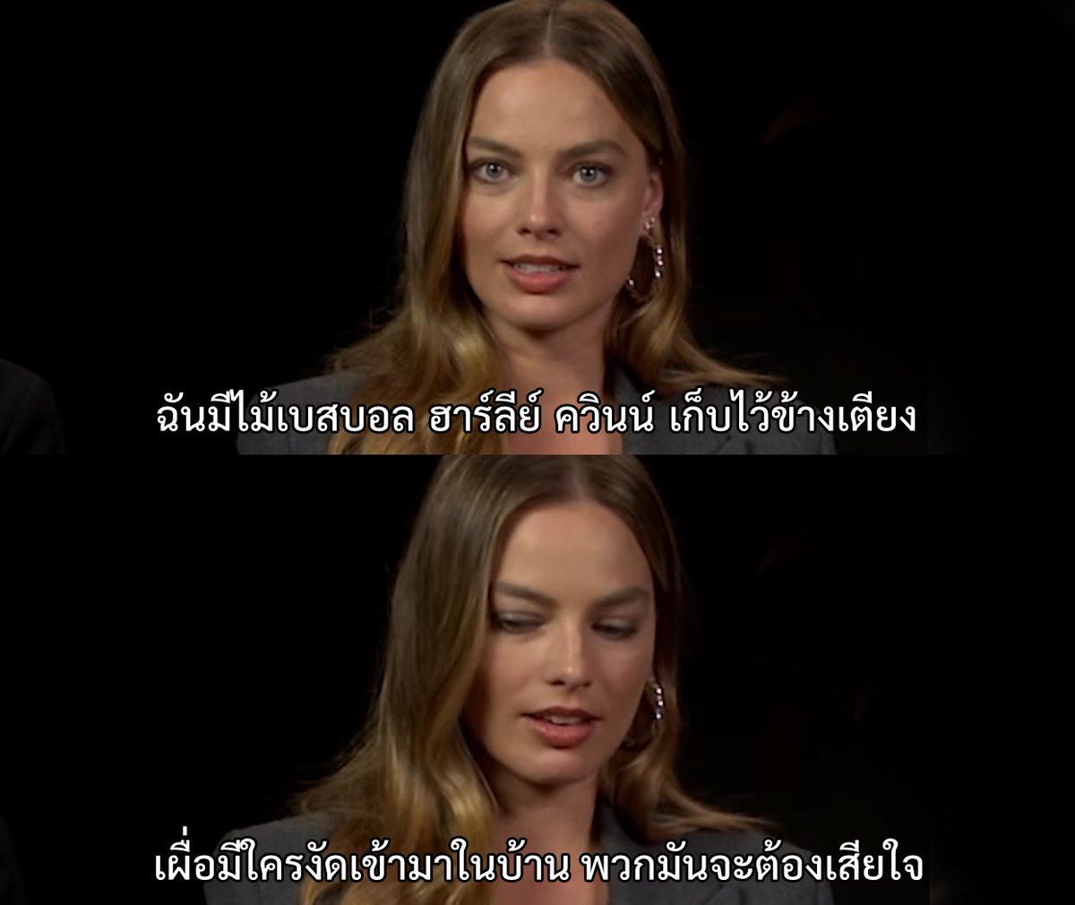 เมื่อนักข่าวถามว่าชอบของชิ้นไหนที่เอามาจากกองถ่ายมากที่สุด