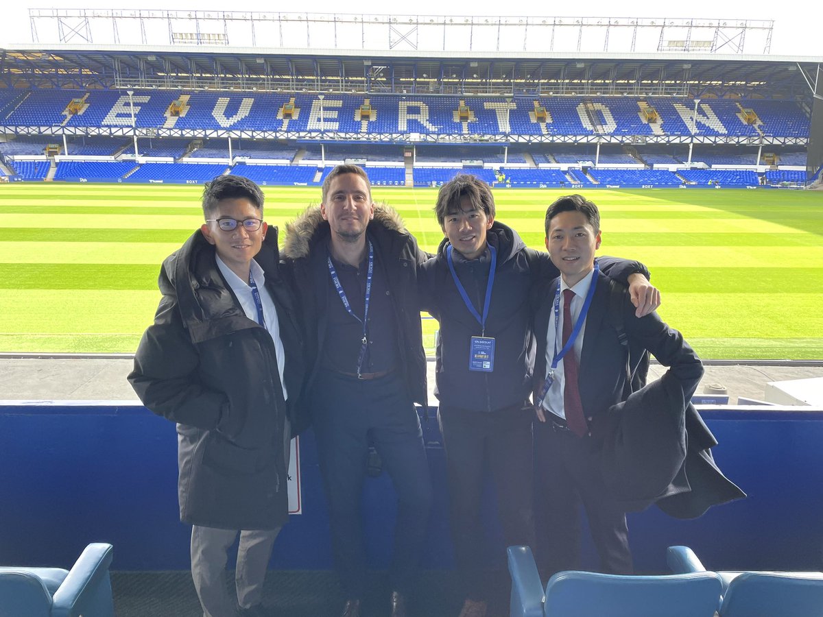 bouguermouhm's tweet photo. Great experience today with @FootballMBA discovering the mythical Goodison Park, home of @Everton. Many thanks to Richard Kenyon for the passionate dive into the club strategy. https://t.co/NYxcDbKKNO