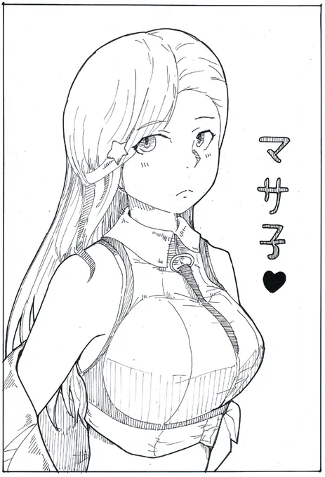 実は髪型がどうなってるか分かって無い級戦艦3番艦 