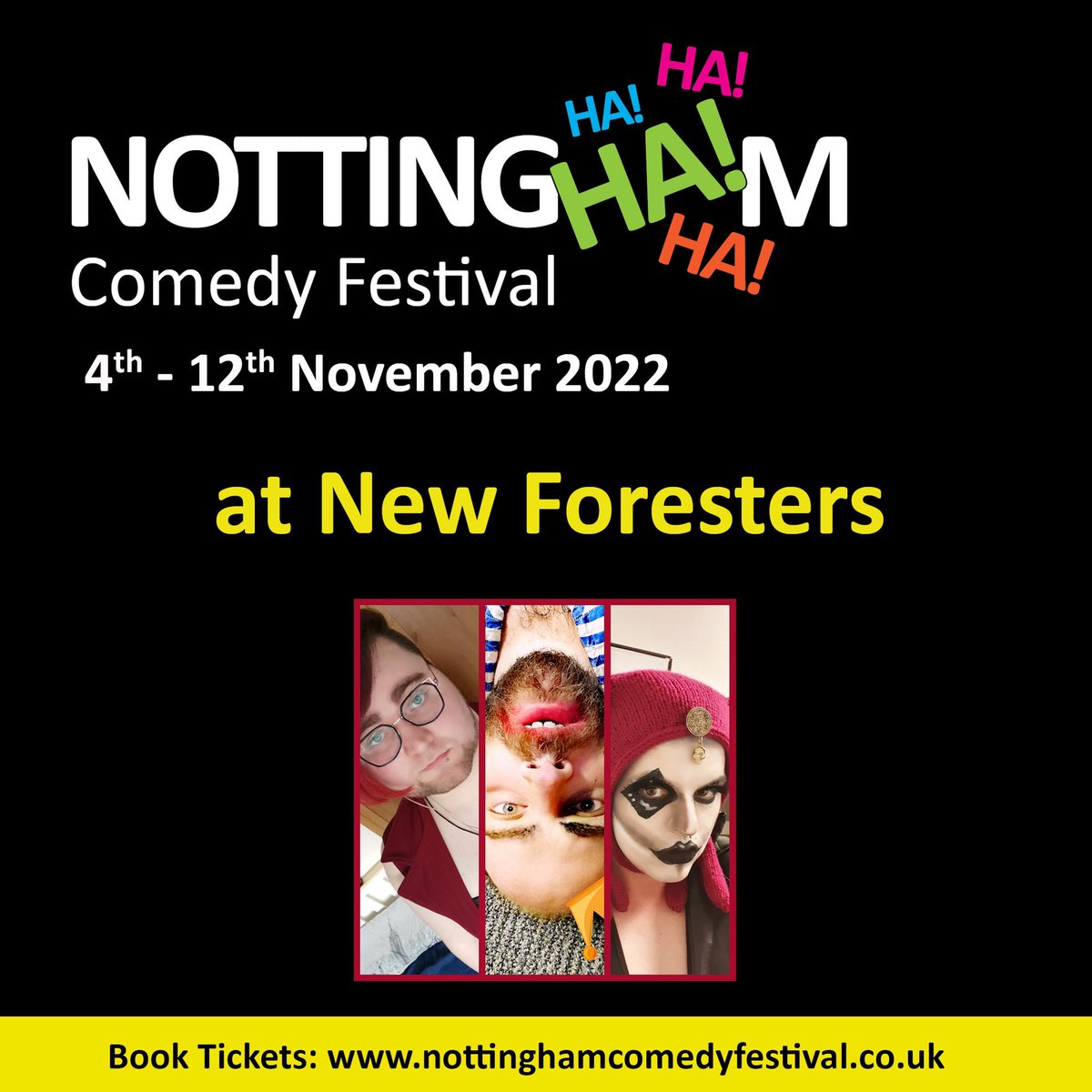NottsComedyFest's tweet photo. This November the New Foresters will be hosting a few shows as part of the Nottingham Comedy Festival. Grab your tickets now: https://t.co/0IqPbXX7uA https://t.co/KVcXhrYKIN