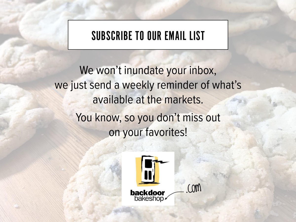 Back Door Bakeshop tweet media
