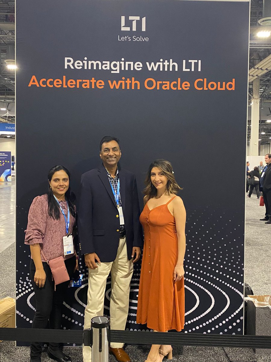 ltm_ofcl's tweet photo. A lifetime of memories and networks have been made at @Oracle CloudWorld! We appreciate everyone who attended our booth and engaged in conversations about reimagining and accelerating cloud journeys.
#CloudWorld2022 #OCW #LTIXOracle #LetsSolve https://t.co/hVmOl5mMnd