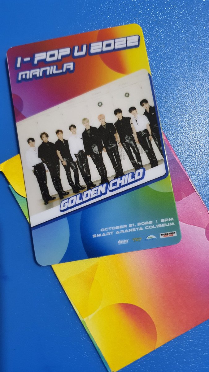 joyjoynesss's tweet photo. Had a blast 🥰 Lucky to get #GoldenChild photo card 😭 #IPOPUMNL22 #IPOPU22MNL https://t.co/GIiMvP9D1V