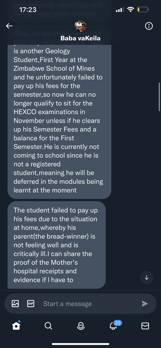 magic_wacho's tweet image. Maswerasei 😅 Zwitter fam 🤝🥺from my Dm 🥺🤝 tinokumbirawo help to those who can help 🤝a bother of ours is in need of school fees.... Those that would like to help get in touch wth..@Mukwasha_Nyama