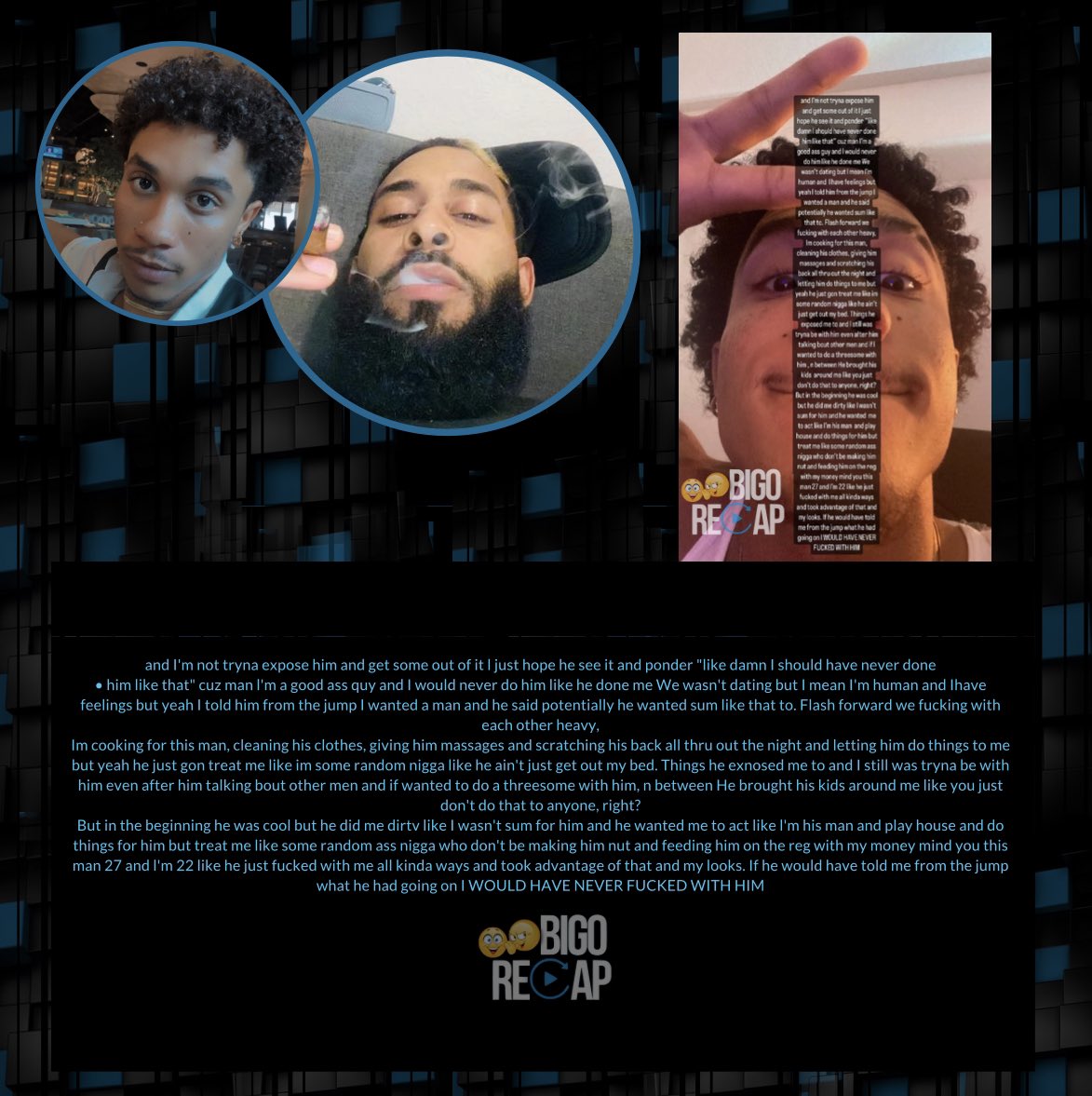 bigorecap's tweet photo. Seems that #Watch and his “Situationship” behavior towards  #Zonte has taken a toll as he follows up with a post on his Twitter venting about how he was mislead and treated during their time together. 

#Bigorecap #Bigolive #Bigousa #Bigo https://t.co/ypbZZ5nx7Y