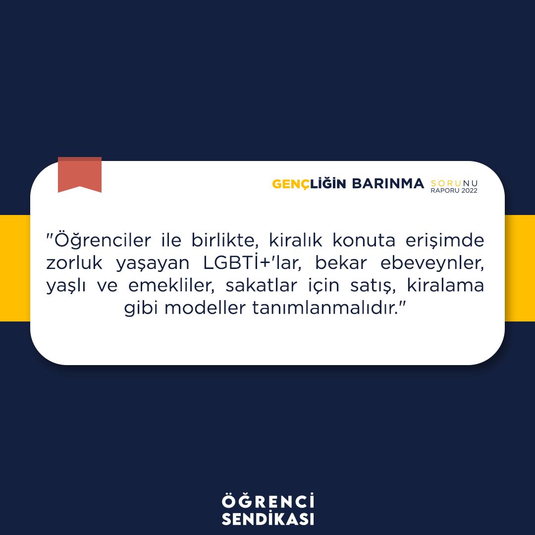 🗣️<a href="/TMMOB1954/">TMMOB</a> Şeh. Plan. Odası İstanbul Şb. Bşk. Doç. Dr. <a href="/Pinozden/">Pelin Pınar Giritlioğlu</a>:

ogrencisendikasi.org/gencligin-bari…