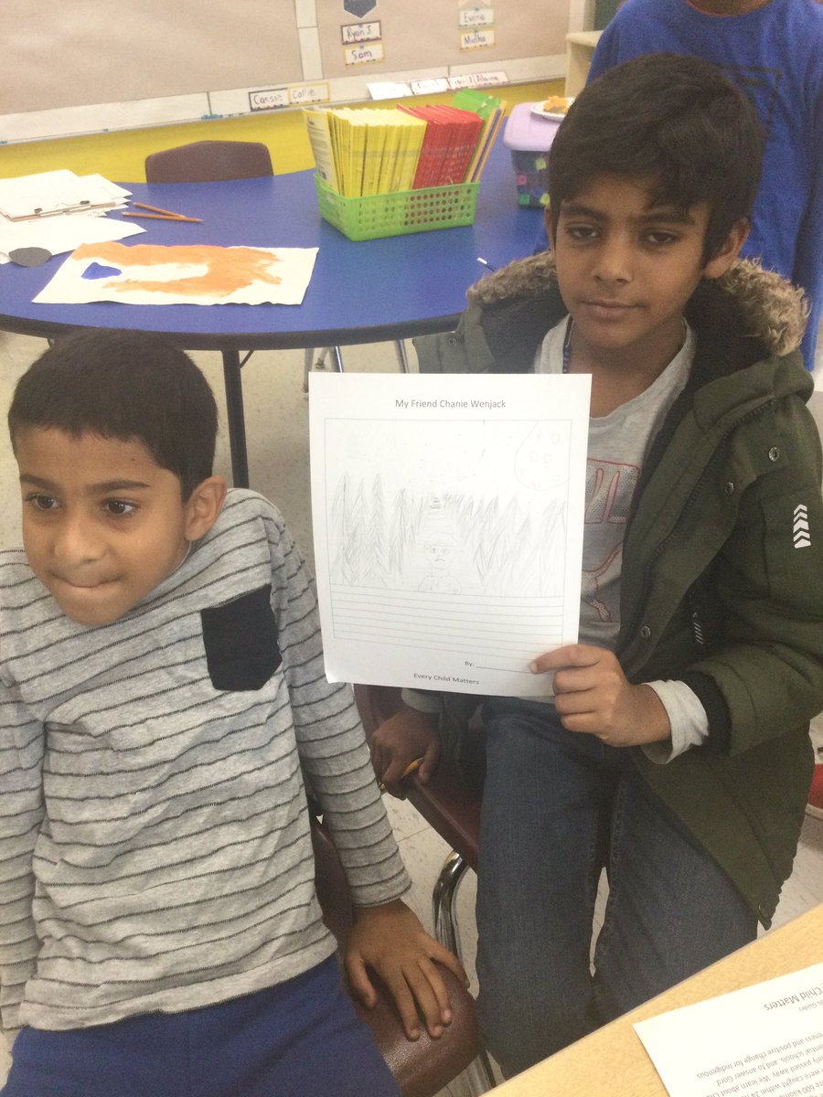 We love what the grade 5/6’s and grade 1/2’s were able to create together!! <a href="/downiewenjack/">Downie Wenjack Fund</a> <a href="/tmdenomme/">tammy denomme</a> <a href="/gorddownie/">Gord Downie</a> <a href="/LDCSB/">London District Catholic School Board</a> #secretpathweek #dosomething