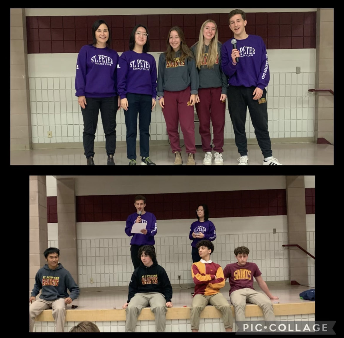 StPeterCSS's tweet photo. The Legacy Club ended their Secret Path Week learning with a lunchtime trivia contest with prizes from the Downie-Wejack Fund. #Dosomething #ReconcilACTION @PVNCCDSB #PVNCInspires #BeingCommunity https://t.co/YvWWLExmU2