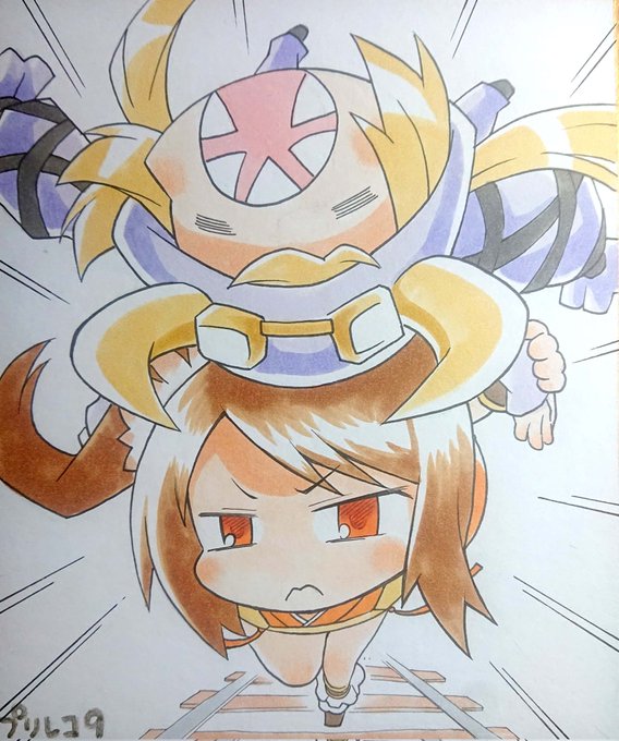 色紙(中)2枚目。
50%パワーズ。 