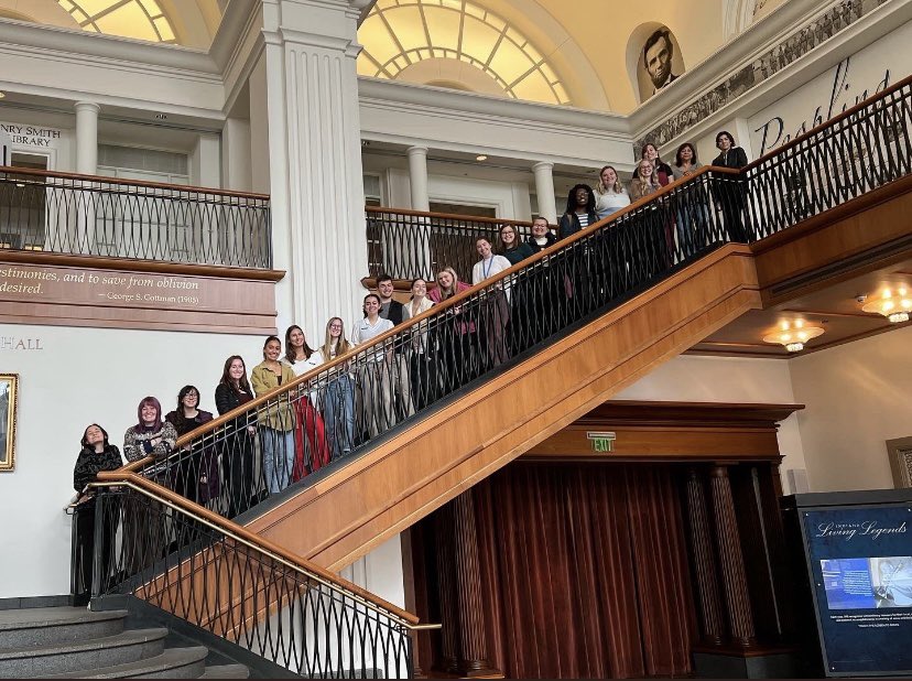 Learned so much with <a href="/DrPangansclass/">Dr. Catherine Hagerman Pangan</a> at the Indiana historical society