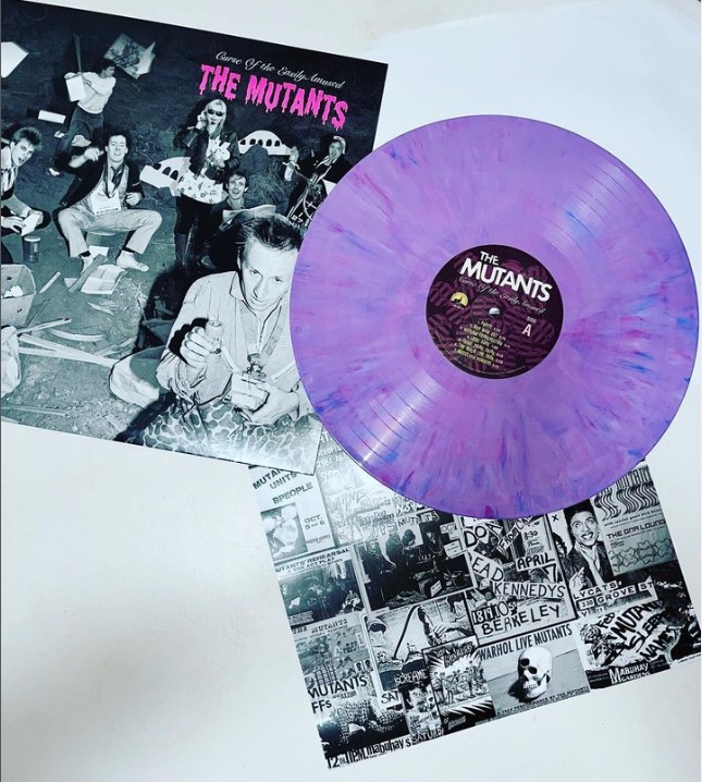mutantsSF's tweet photo. We're excited to announce @1234gorecords will release a limited edition purple vinyl pressing of our 'Curse of the Easily Amused' LP. Pre-order info will be posted soon on the store's website. 
https://t.co/XaBTFUhOY8

@ITHERETWEETER1 @RazorcakeGorsky @johnrobb77 @Punk77Rocker https://t.co/XOioSL8Ljw