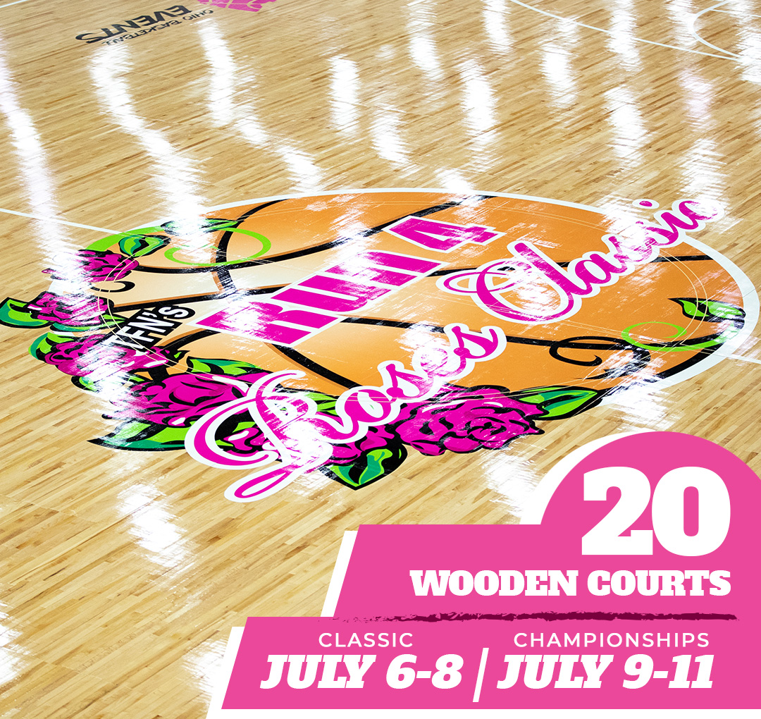 🔥 The Run 4 Roses Experience will Now Have 20 Wooden Courts for the two great events for 2023 for all to play on!
#Roses23 #run4roses #exposureevents #basketball #hoops