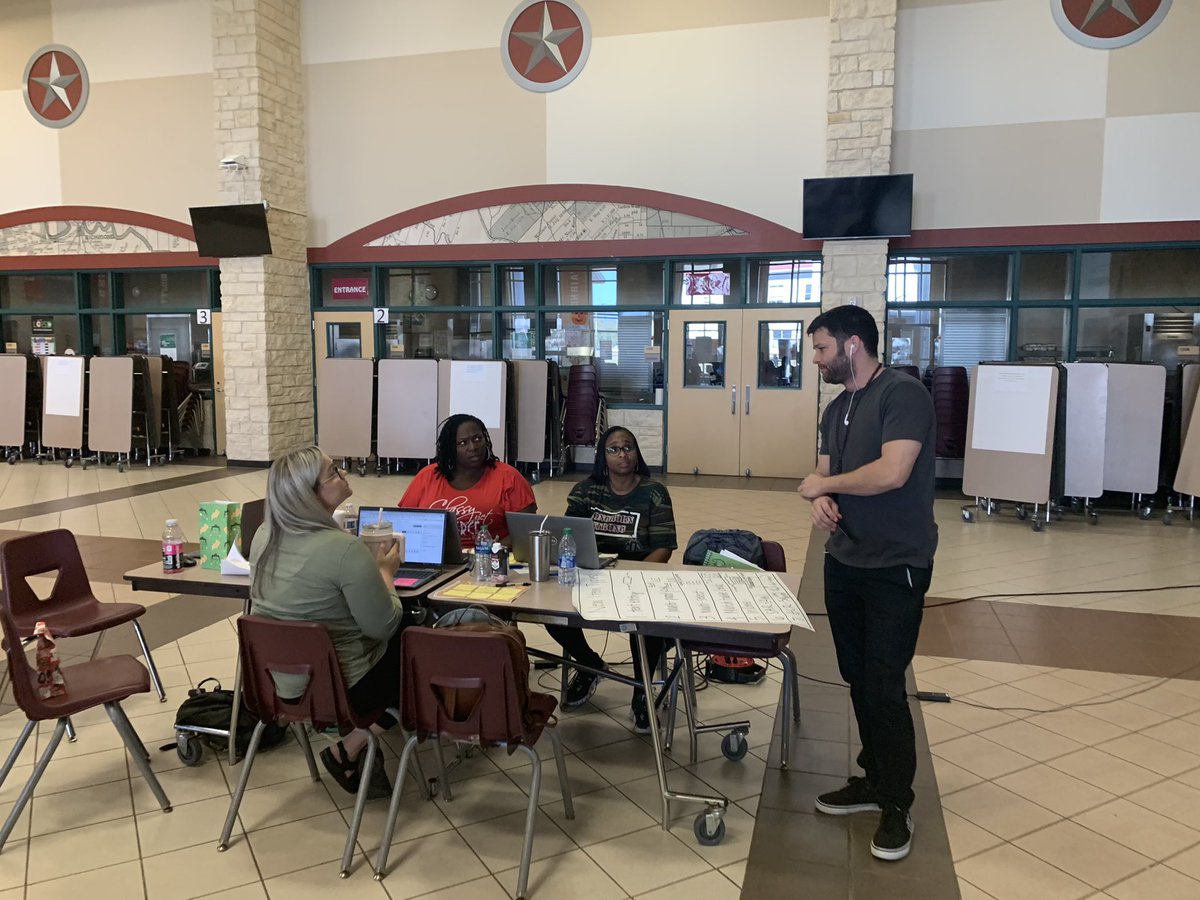 RJHlonghorns's tweet photo. #RJHgameon PD on new STAAR Item types. #goals #amazingteachers https://t.co/gEPTGuej3x