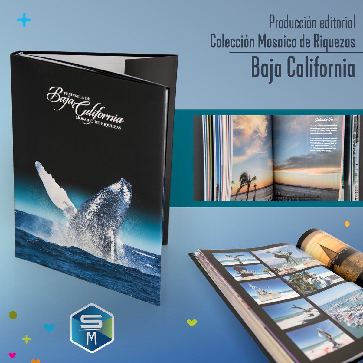 STRATOMARKETING's tweet photo. Mosaico de Riquezas, serie editorial original con el #SelloStrato como un homenaje a la belleza natural, arquitectónica y cultural de México🏔🏝📚
Conoce a detalle ésta y otras de nuestras producciones editoriales aquí 👉 https://t.co/Fq4heSN8iQ
Parte 1
#Editorial #Design #Book https://t.co/XH6Hl1xrQN