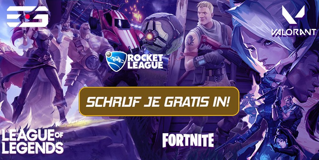 YaraskyGaming's tweet photo. Altijd al in een competitie mee willen doen met je vrienden in je favoriete game? Schrijf je dan nu via de link gratis in voor het nieuwe gaming platform E-Grounds waar jouw team het tegen lokale tegenstanders op kan nemen en waar je prijzen kan winnen https://t.co/XQHq0ntaL7 #ad https://t.co/3zyzwlUclL
