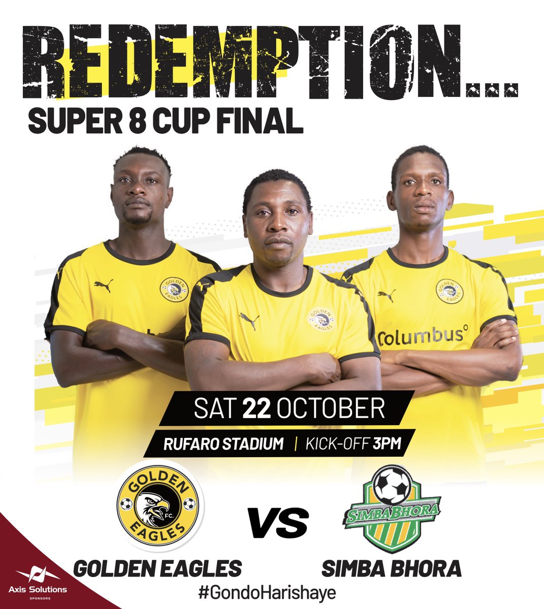 GoldenEaglesZim's tweet photo. We can’t wait! 

See you at Rufaro..

#GondoHarishaye🦅 https://t.co/oxysOEUrft