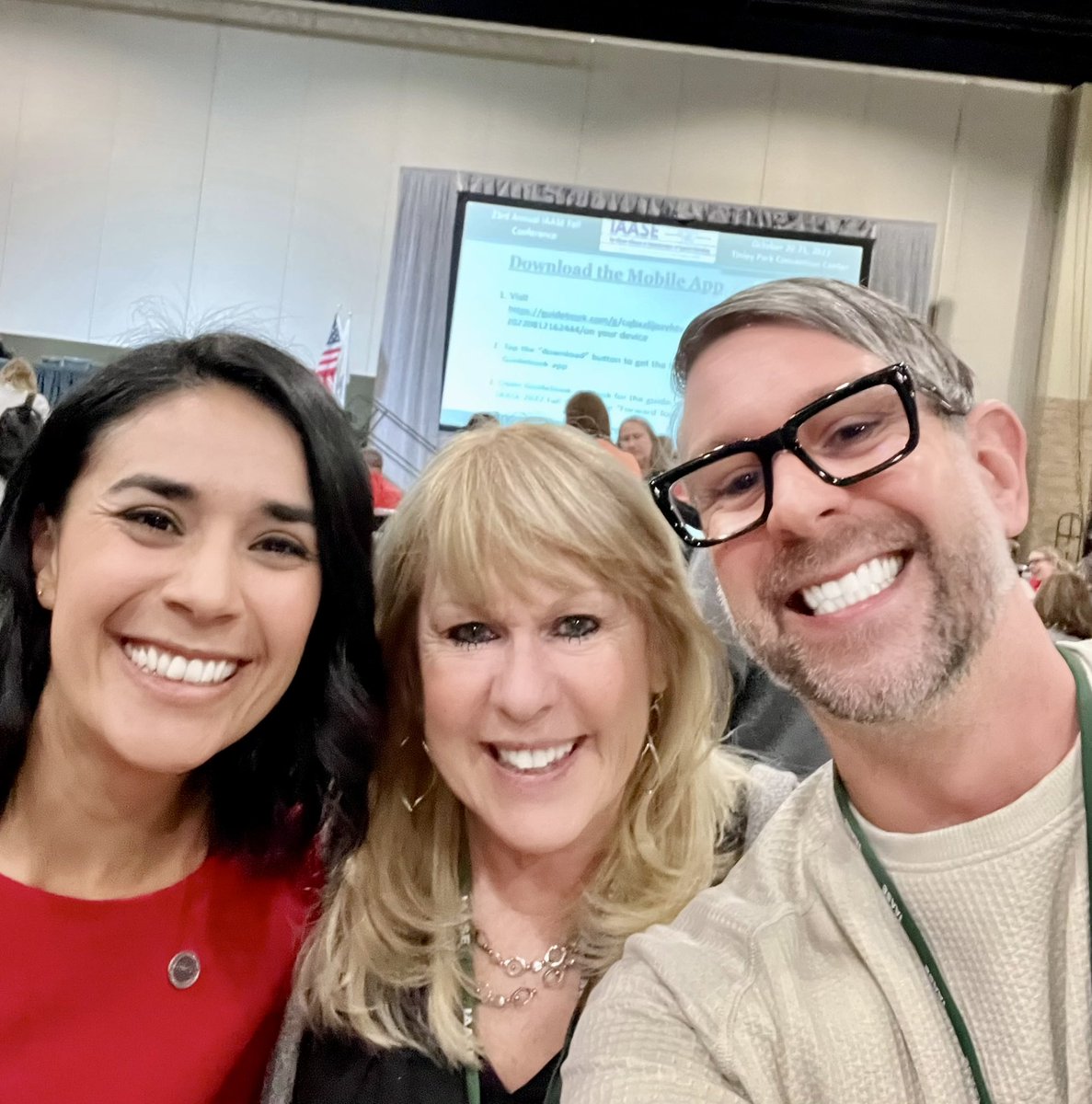 jonmalone's tweet photo. This morning I had the pleasure of listening to the 2021 National Teacher of the Year, @JulianaUrtubey3 at the 2022 #IAASE Conference.  Her message for teachers and administrators is AWESOME and I highly recommend listening if you have the chance! https://t.co/Wb6QLvU5BZ