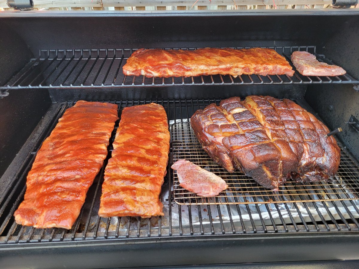 When your daughter requests pulled pork and ribs for her birthday..You deliver!!!