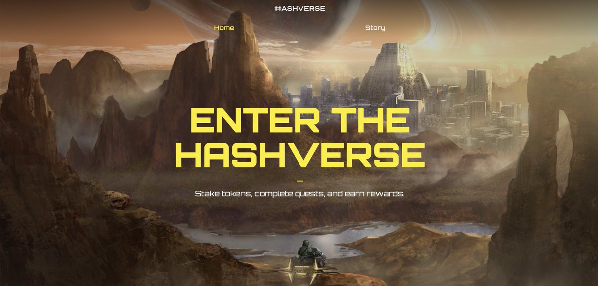 🚨 Hashverse 100K WL Raffle

#Hashverse is the first storyverse-driven, gamified governance platform where users complete quests, earn rewards, and decide the future of the <a href="/Hashflow/">hashflow</a> DEX protocol🤯

🔸joinlist.me/enterthehashve…

⭕️ Don't forget to like and RT
#AlphaInsiders 🧵🕵️‍♂️⚡️🪂