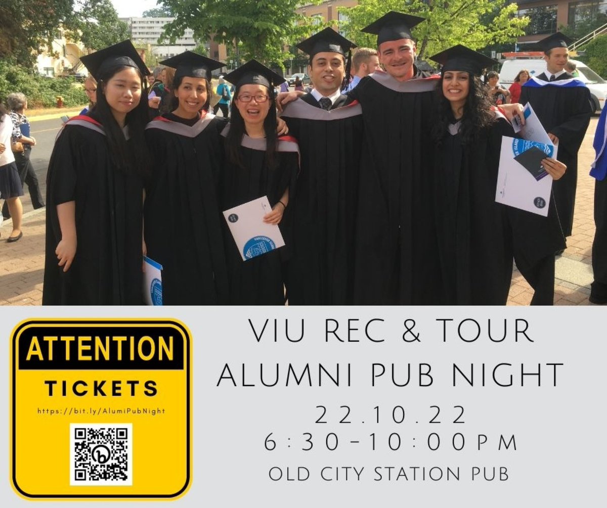 VIU Rec &amp; Tour Alumni are gathering tomorrow night! We are looking forward to see everyone and to catch up with retired Faculty! #leisurematters #LoveWhereYouWork @VIU_Alumni