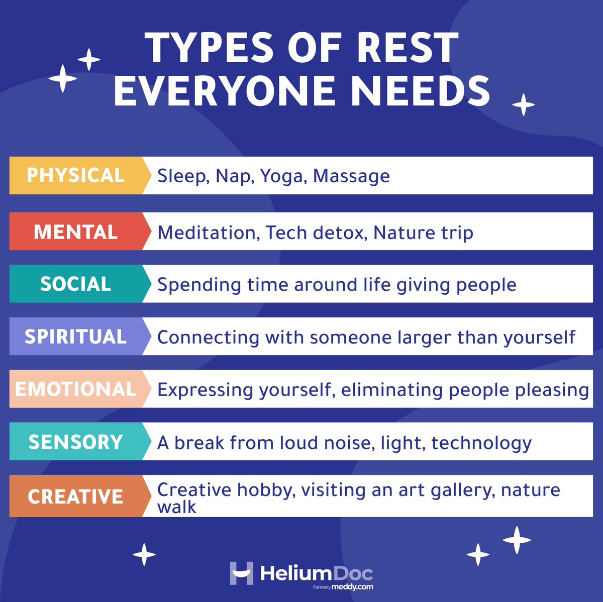 HeliumDoc's tweet photo. #𝐓𝐢𝐦𝐞𝐓𝐨𝐑𝐞𝐛𝐨𝐨𝐭! We all need rest and sometimes a good night’s sleep just doesn’t do the trick. 🤗❤️P.S - knowing that ALL rests are important is the key to living your best life! 🌸✨ https://t.co/6wEtPID6WP