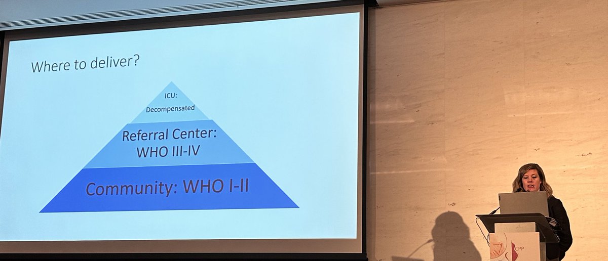DrKaitBrennan's tweet photo. Where and how to deliver the heart failure patient 🤔. @DrKLindley makes a complicated question seem easy! #CPP2022 https://t.co/jeQ56okBCD