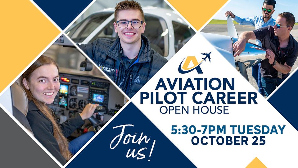 📆 <a href="/RochesterCTC/">Rochester Community and Technical College</a> is hosting an Aviation Pilot Career Open House in less than one week at <a href="/flygreatplanes/">Great Planes Aviation</a>!👨‍✈️✈️ 

👀 Find additional information &amp; RSVP for the free event on Facebook: fb.me/e/3JlBWUH9t #MyRCTC #FlyGreatPlanes #RochMN