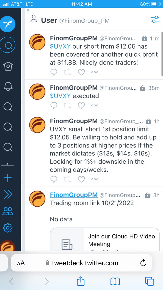 Short-VOL oddly the best trade of ‘22 🔥🔥 Another $UVXY form $12.05 covered $11.88. You see us do this daily, get you some!! You can trade/invest with us at finomgroup.com $VIX $UVIX $VXX $SPY $QQQ $AMZN $TQQQ