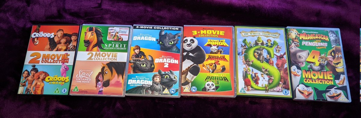 RLeBonTennant's tweet photo. Since I now have quite a few of these movie collection/boxsets for various DreamWorks film franchises, I thought I'd take some photos showing them off. ๐๐คฃ๐๐ฅฐ๐๐๐๐ฟ
#Dreamworks #MovieCollection #DVDBoxsets https://t.co/LHuS7lTH8z