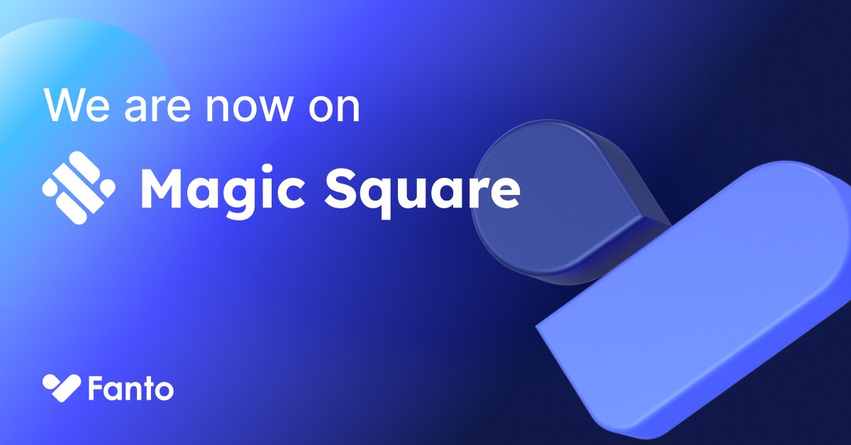 fanto_official's tweet photo. Announcement📢 #Fanto is now available on @MagicSquareio. 
#MagicStore is a #Web3 App Store that simplifies Crypto. 

👇Come and get it on #MagicStore👇 
https://t.co/UA0w4tc2J9 https://t.co/fHZuj1nVQ0
