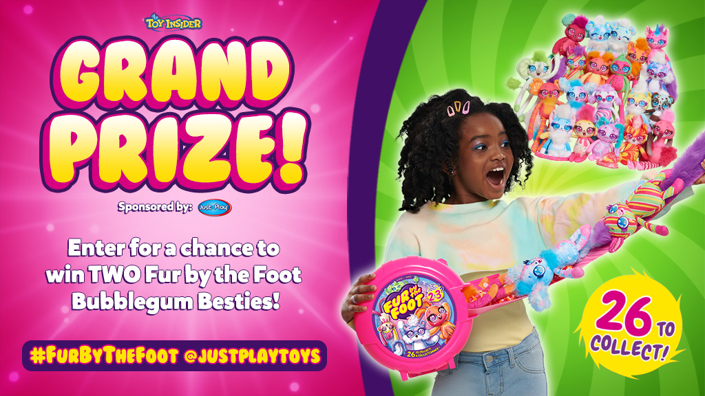 TheToyInsider's tweet photo. Q5: Name one of the #FurByTheFoot Bubblegum Besties plush characters for a chance to #win today's grand prize! (Need a hint? Check out our full review: https://t.co/rUMWNqXtAe) https://t.co/ANCZlRuIeV