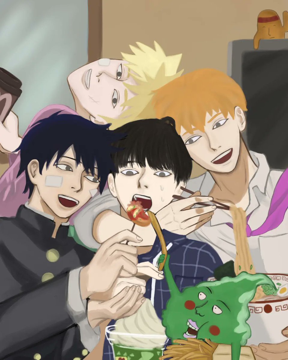 po_m_n2's tweet photo. #mobpsycho100 #fanart https://t.co/TK2XfN8PxV