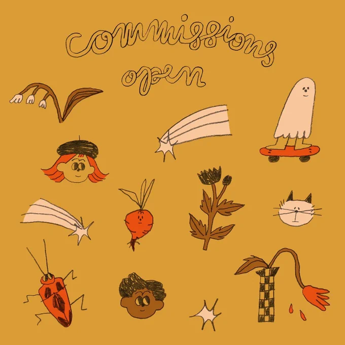 commissions open for a lil bit  